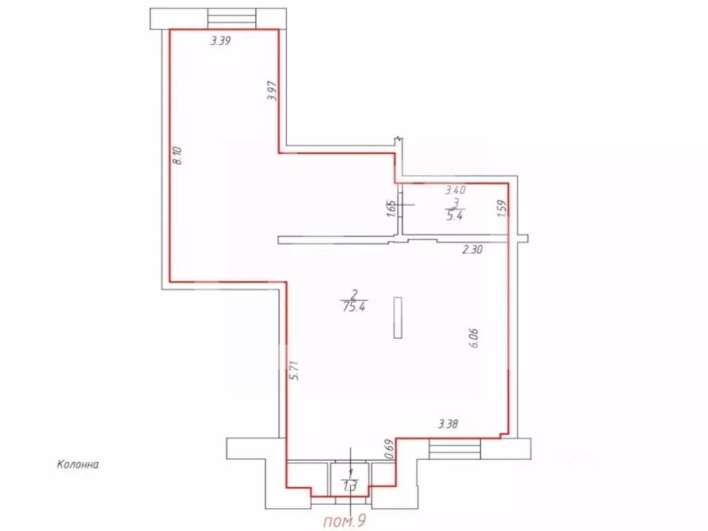 Помещение свободного назначения в Московская область, Балашиха Ольгино ... - Фото 2