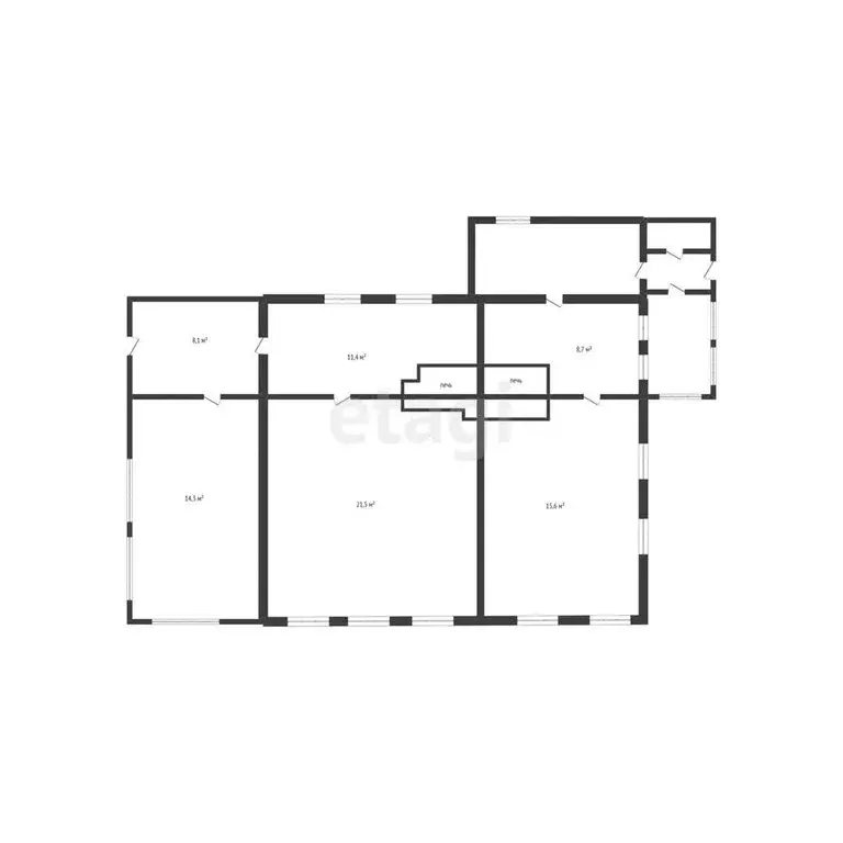 Дом в село Филимоново, Совхозная улица (100.3 м) - Фото 1