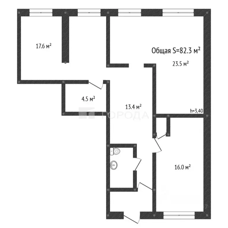 Офис в Кемеровская область, Новокузнецк ул. Куйбышева, 3 (82 м) - Фото 2