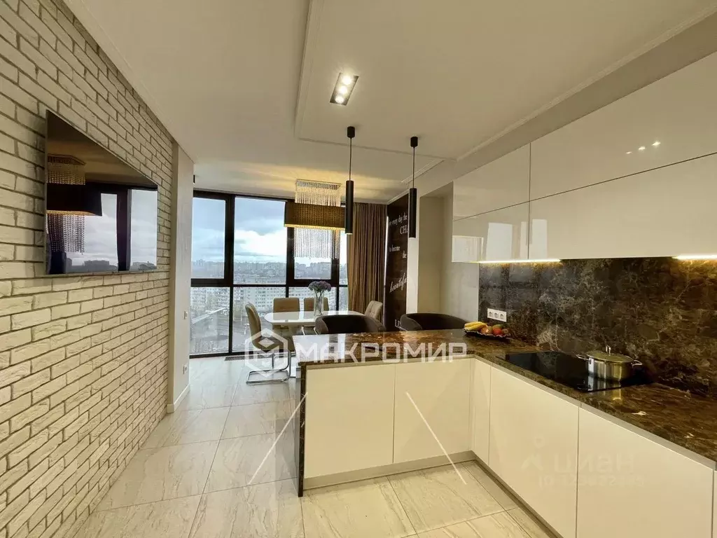 2-к кв. Брянская область, Брянск Красноармейская ул., 117 (65.3 м) - Фото 2