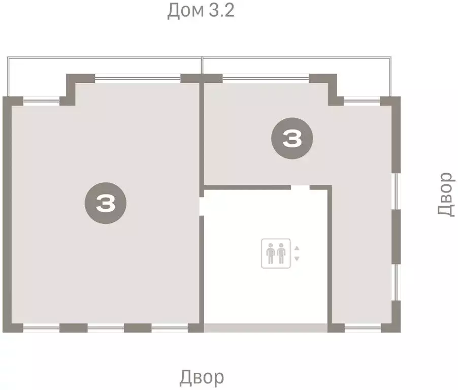 3-комнатная квартира: Тюмень, жилой комплекс На Минской (178.32 м) - Фото 1