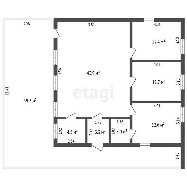 Дом в Тюменский муниципальный округ, село Кулига, Транспортная улица ... - Фото 1