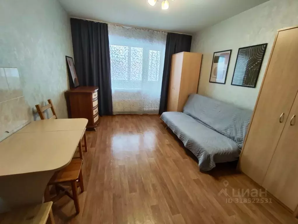 Студия Новосибирская область, Новосибирск ул. Петухова, 103/3 (27.7 м) - Фото 0