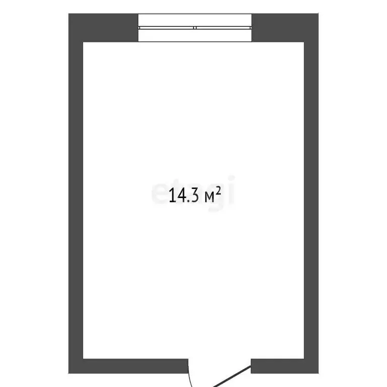 Квартира-студия: Якутск, улица Кальвица, 14/2 (14.3 м) - Фото 1