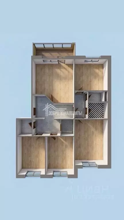 4-к кв. Хакасия, Абакан просп. Дружбы Народов, 46 (84.3 м) - Фото 2