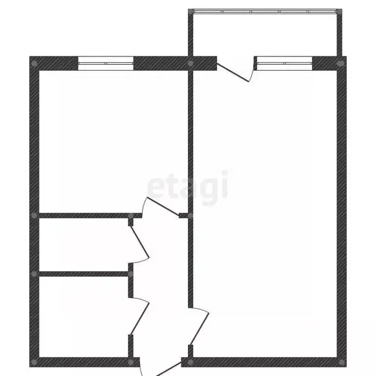 1-к кв. Костромская область, Кострома ул. Ивана Сусанина, 31 (33.7 м) - Фото 0