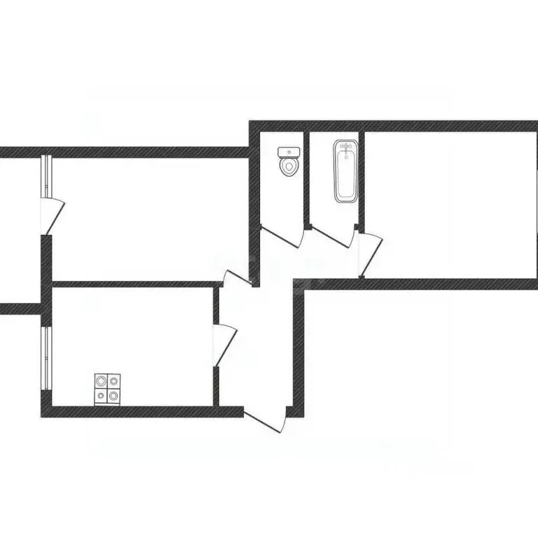 2-к кв. Смоленская область, Вязьма Юбилейная ул., 21 (49.6 м) - Фото 1