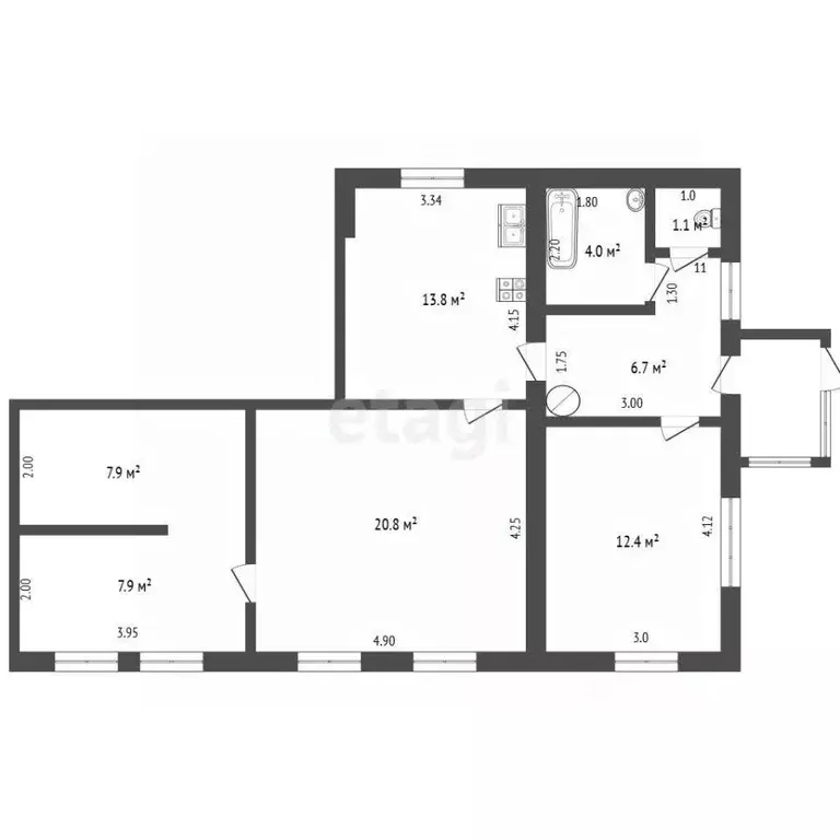 Дом в Мордовия, Саранск Кирзавода тер., 17 (75 м) - Фото 2