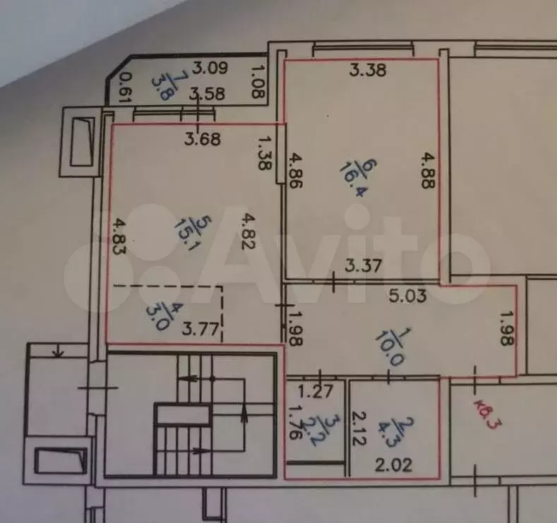 1-к. квартира, 51 м, 1/24 эт. - Фото 0