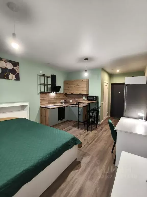 Студия Московская область, Химки городской округ, д. Рузино, ... - Фото 1