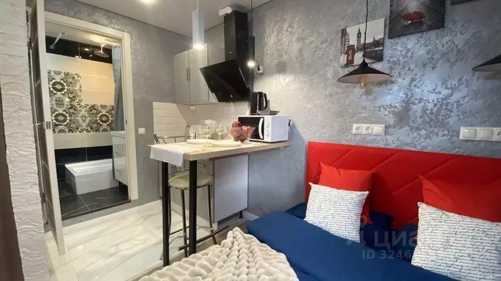 1-к кв. Калужская область, Обнинск 30 мкр, Парковый Квартал жилой ... - Фото 2