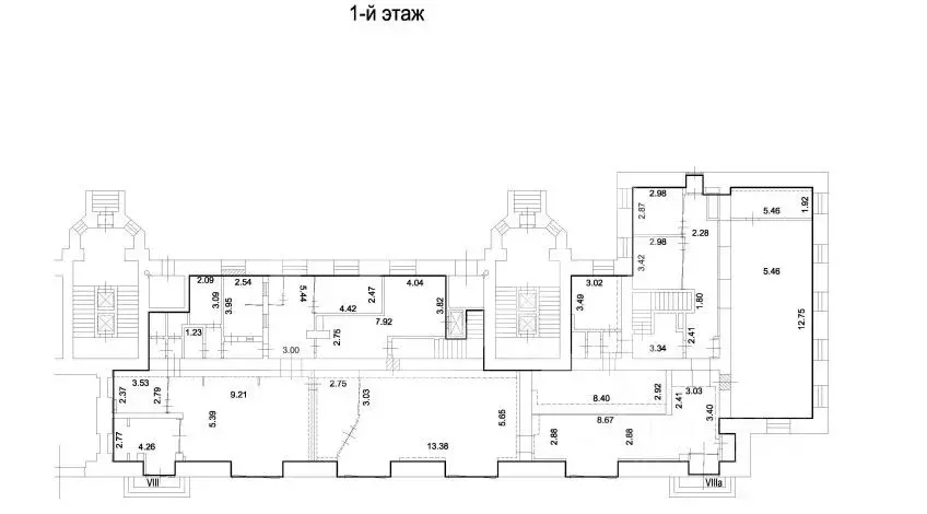 Помещение свободного назначения в Москва Валовая ул., 8/18 (478 м) - Фото 2