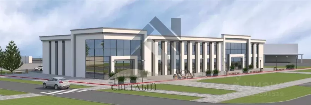 Торговая площадь в Алтайский край, Барнаул Придорожная ул., 44 (1860 ... - Фото 1