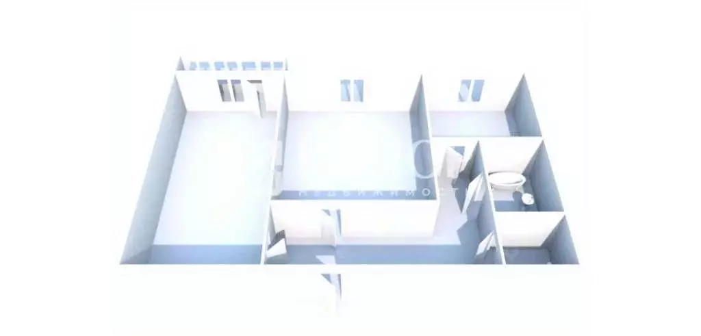 2-к кв. Костромская область, Кострома просп. Мира, 62 (39.5 м) - Фото 1