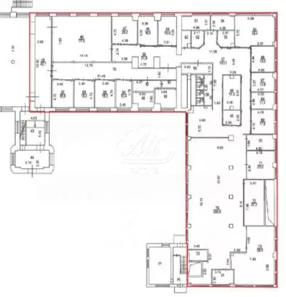 Офис в Москва 3-я Рыбинская ул., 18с22 (1295 м) - Фото 1