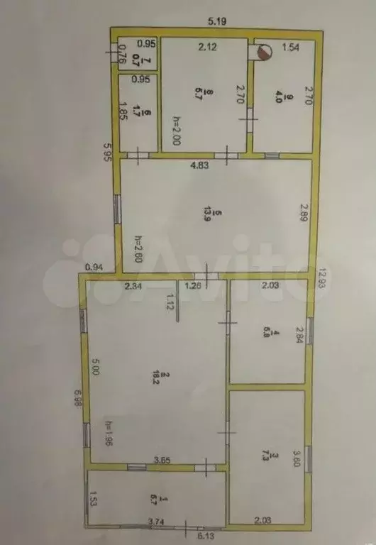 Дом 63 м на участке 5,75 га - Фото 0