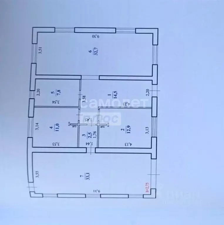 Дом в Забайкальский край, Чита Светлый мкр, 320Б (122 м) - Фото 1