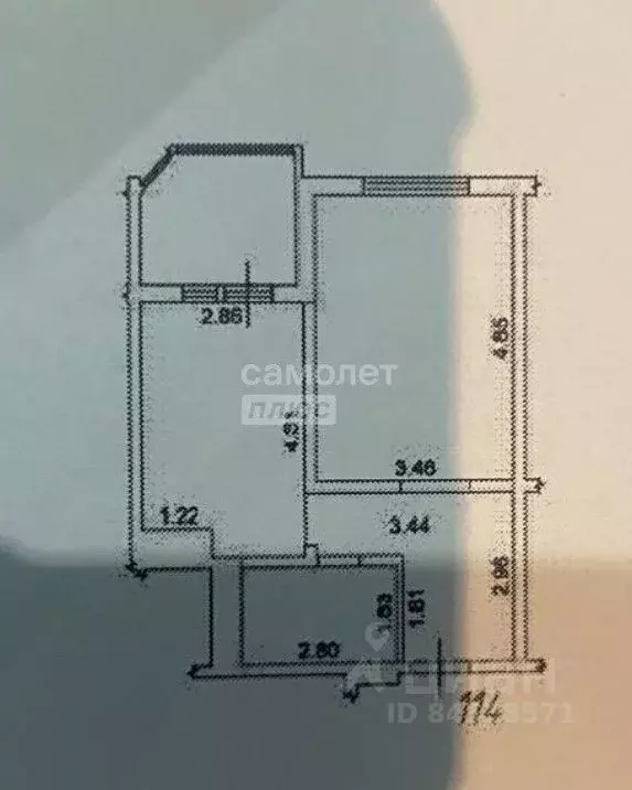 1-к кв. Калужская область, Калуга ул. Минская, 7 (40.7 м) - Фото 2