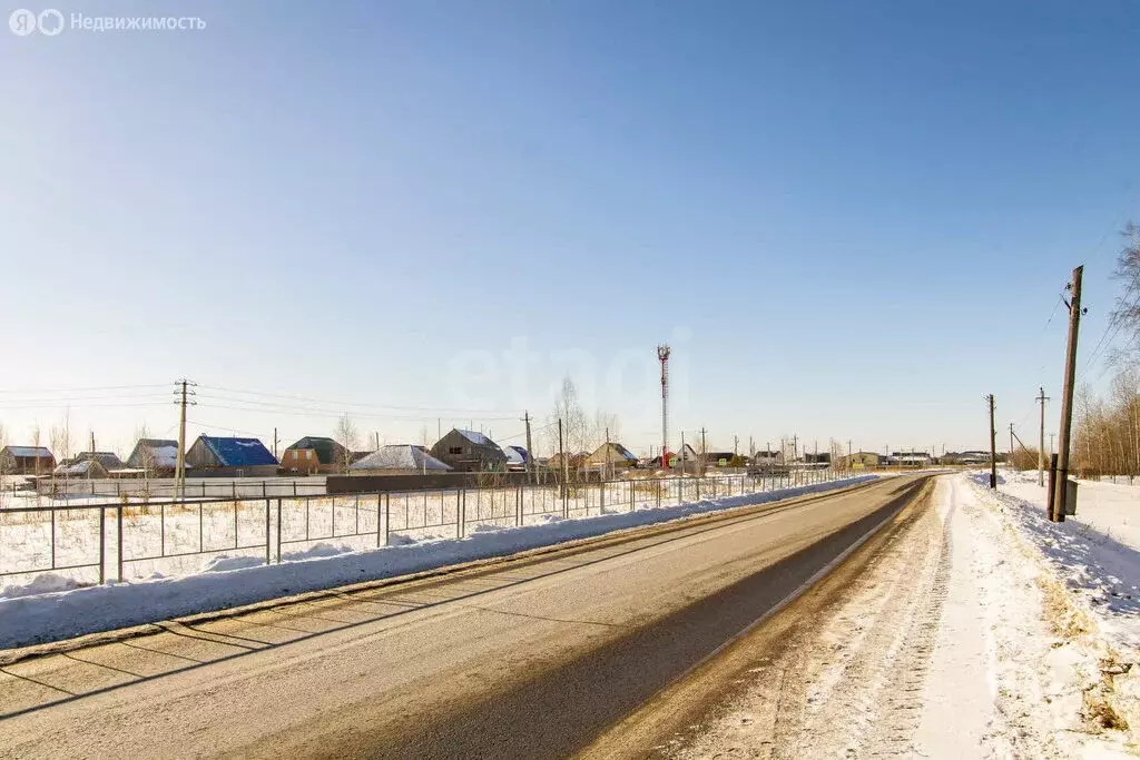 Участок в Тюменский район, деревня Якуши, Полевая улица (6.7 м) - Фото 1