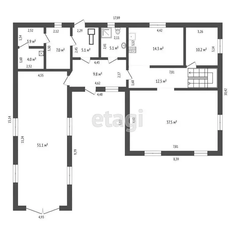 Дом в посёлок Новоомский, Озёрная улица (120 м) - Фото 1