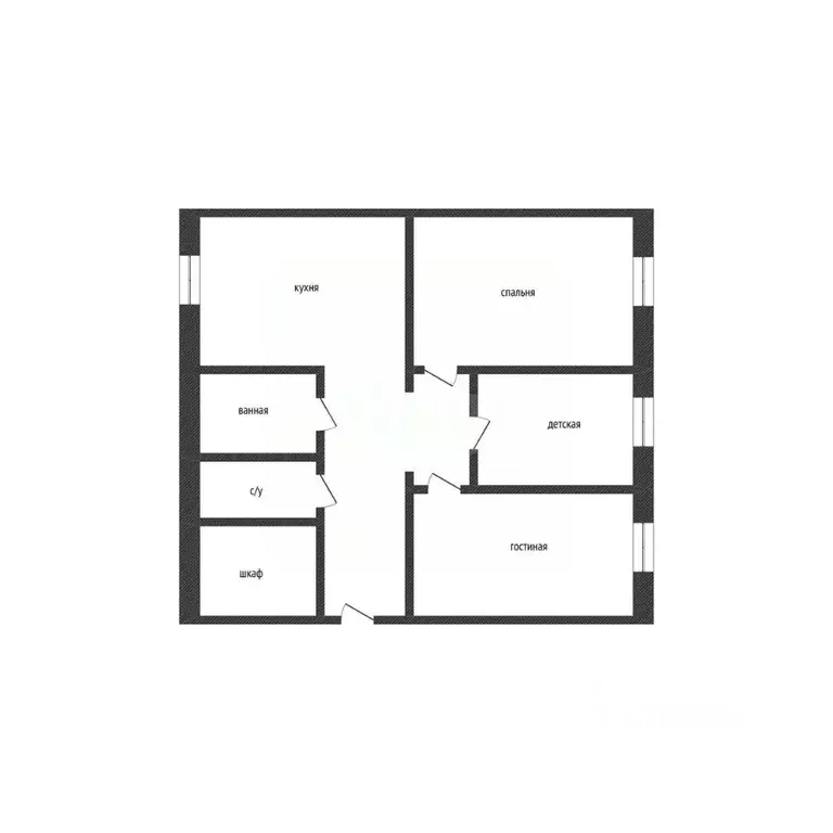 3-к кв. Курганская область, с. Кетово ул. Советская, 58 (78.4 м) - Фото 2