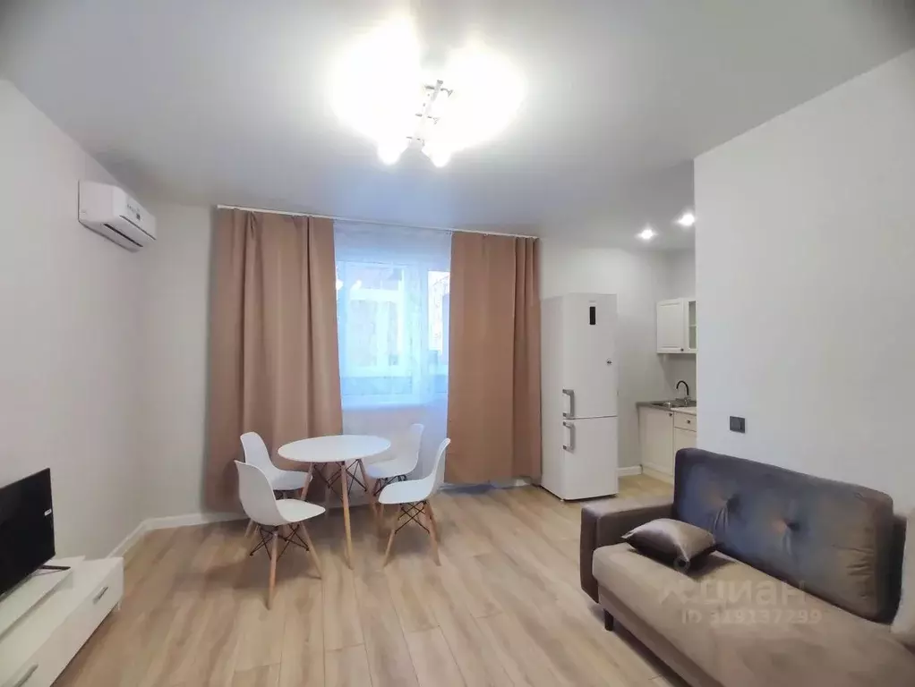 Студия Краснодарский край, Краснодар ул. Ивана Беличенко, 97 (27.2 м) - Фото 1