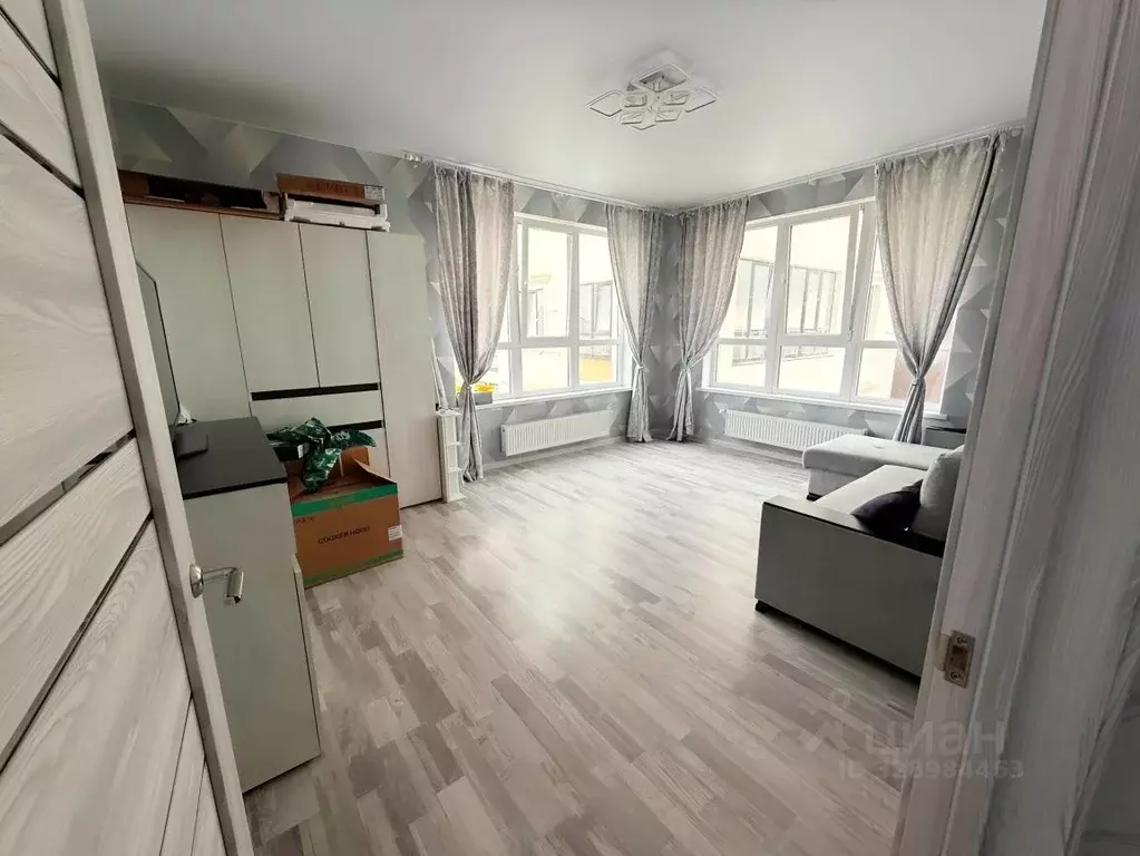 1-к кв. Крым, Симферопольский район, с. Мирное ул. Крымской Весны, ... - Фото 1