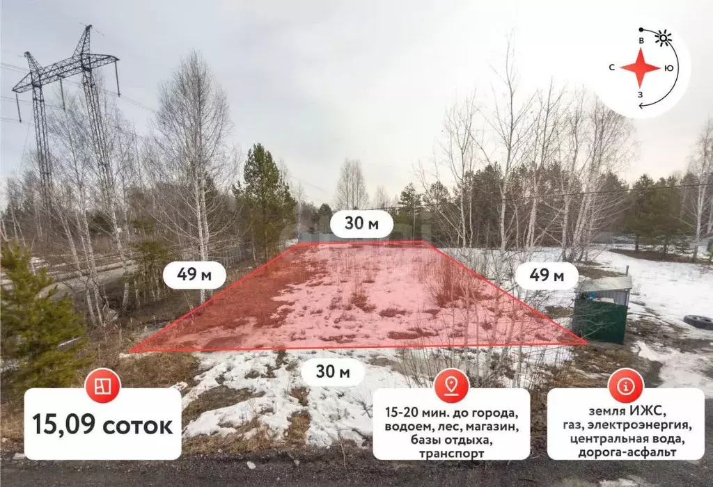 Участок в Тюменская область, Тюмень Три Сосны мкр,  (15.1 сот.) - Фото 0