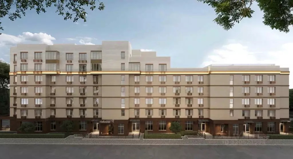 1-к кв. Липецкая область, Липецк ул. Невского, 9 (42.3 м) - Фото 1