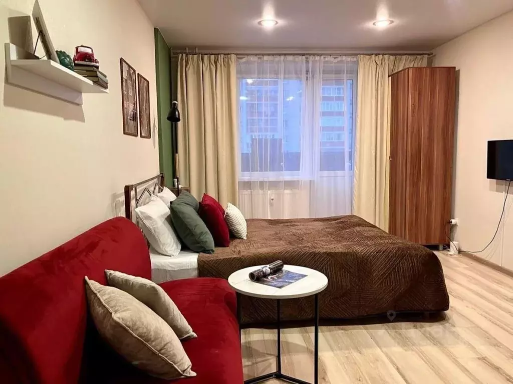 1-к кв. Удмуртия, Ижевск Парковая ул., 7 (30.0 м) - Фото 0