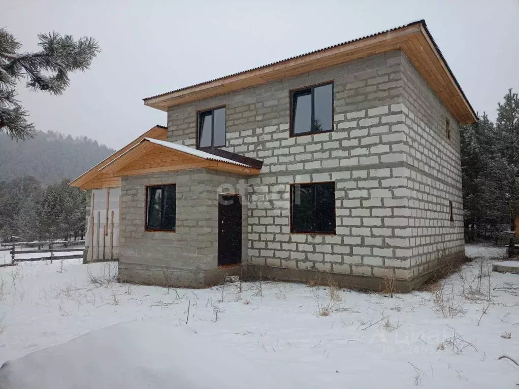 Дом в Алтай, Чемальский район, Элекмонарское с/пос, с. Элекмонар ул. ... - Фото 1