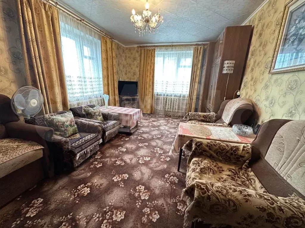 4-к. квартира, 92 м, 1/1 эт. - Фото 1