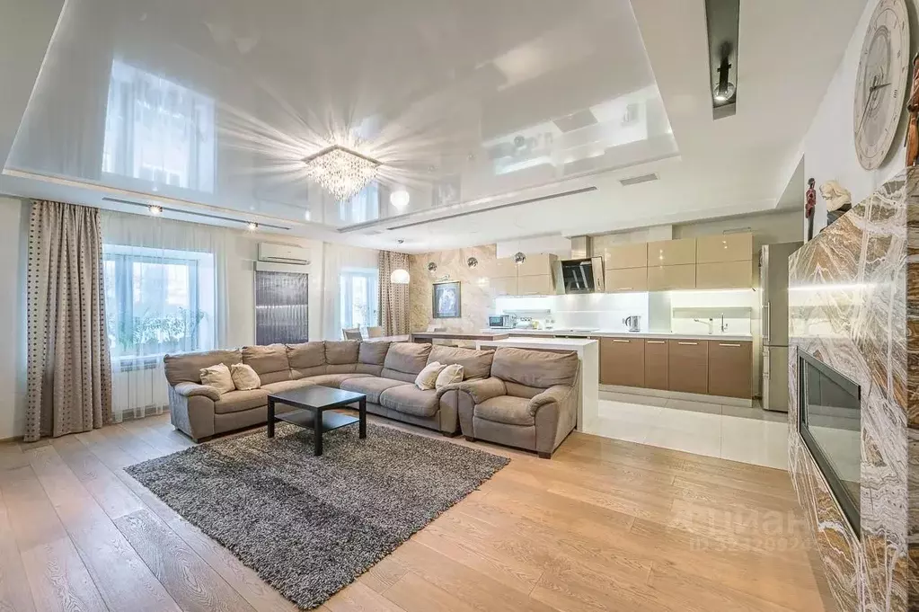 4-к кв. Свердловская область, Екатеринбург ул. Мичурина, 99 (131.3 м) - Фото 1