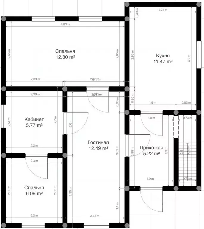 Дом в Кабардино-Балкария, Нальчик Вольный Аул кп, Студенческая ул. (54 ... - Фото 2