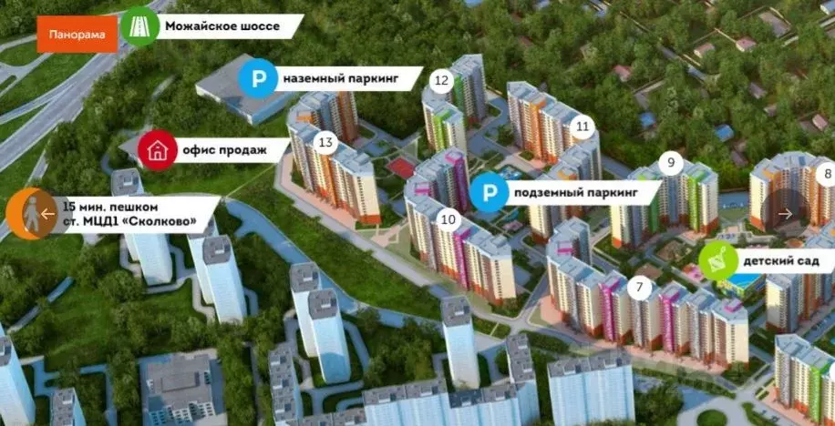 Гараж в Московская область, Одинцово ул. Сколковская, 2 (18 м) - Фото 1