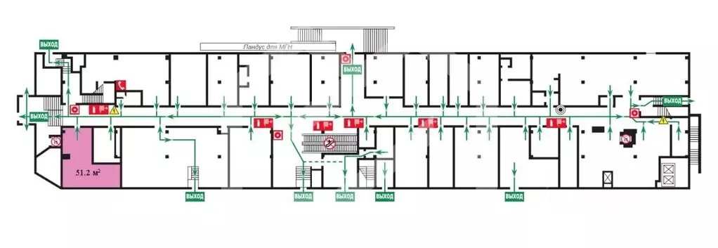 Помещение свободного назначения в Москва Сокольническая пл., 9А (51 м) - Фото 2