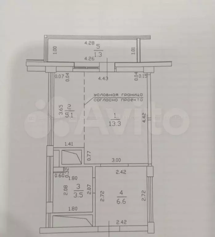 Квартира-студия, 28,5 м, 2/19 эт. - Фото 0