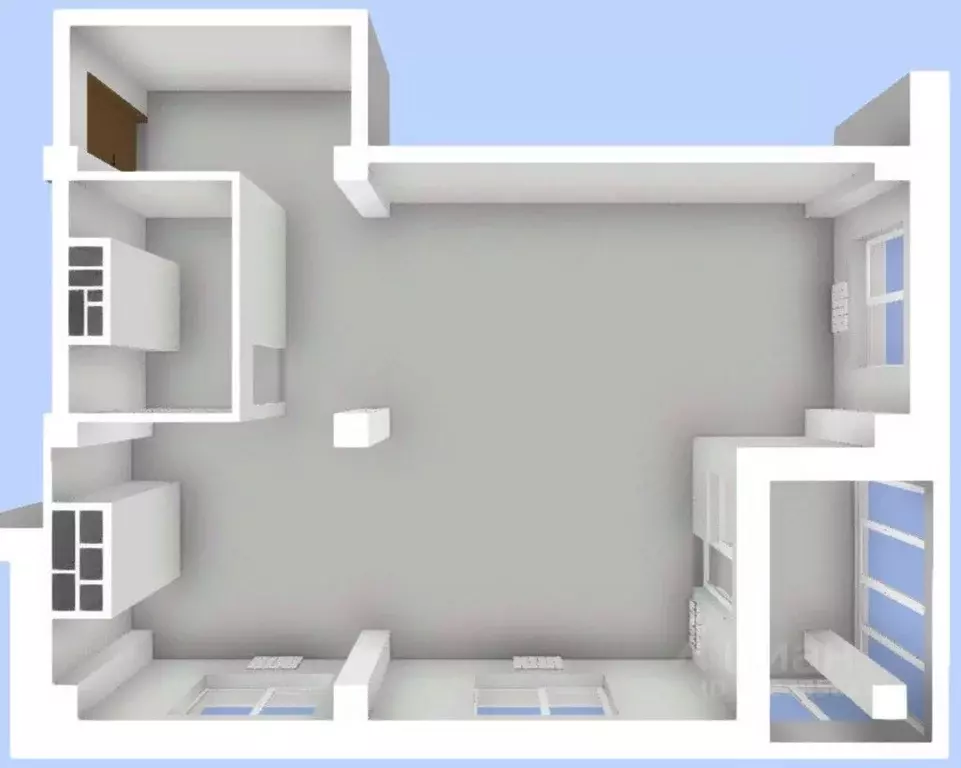 2-к кв. Омская область, Омск ул. 4-я Северная, 6 (61.6 м) - Фото 2