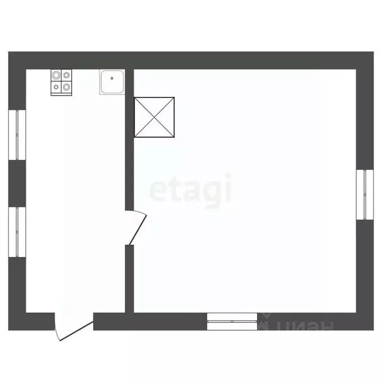 Дом в Тюменская область, Тюмень Плодовое СНТ, ул. Луговая (40 м) - Фото 2