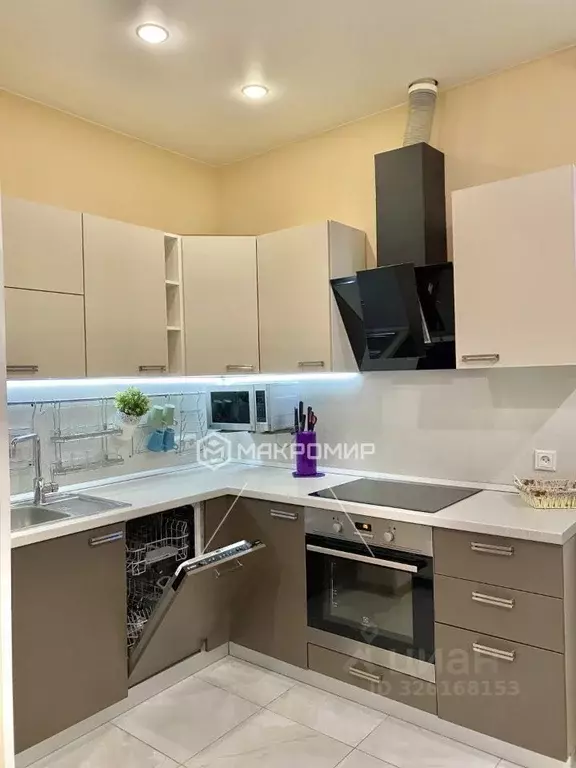 2-к кв. Ленинградская область, Мурино Всеволожский район, аллея ... - Фото 2