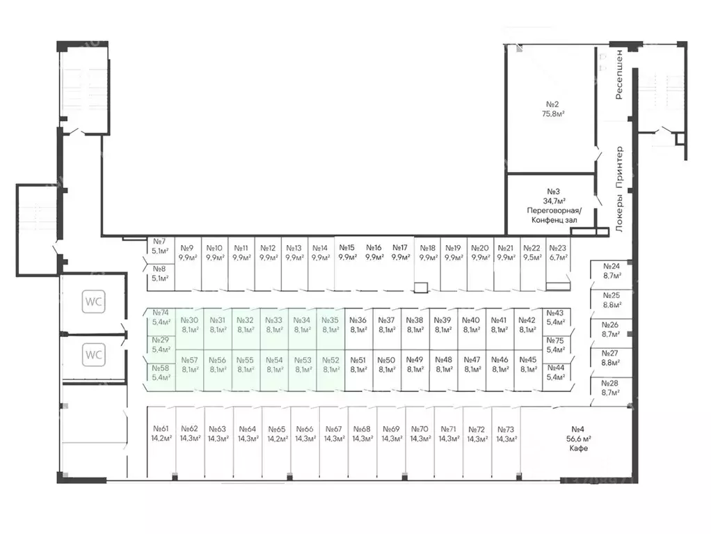 Офис в Санкт-Петербург, Санкт-Петербург, Красное Село ул. ... - Фото 2