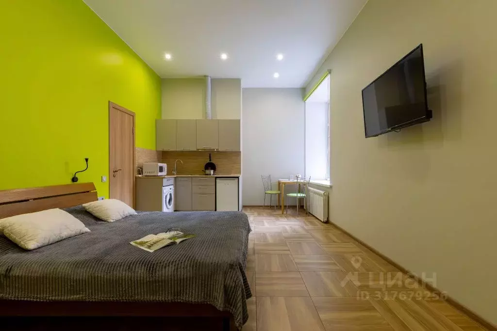 Студия Санкт-Петербург Подольская ул., 38 (29.0 м) - Фото 0