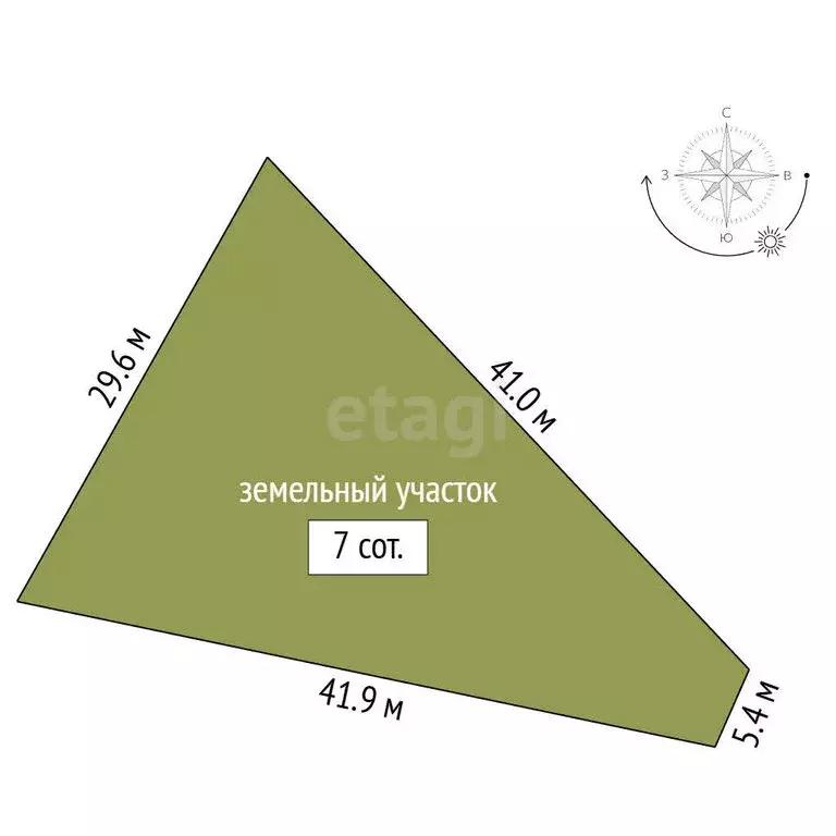 Участок в Выборгский район, Рощинское городское поселение, посёлок ... - Фото 1