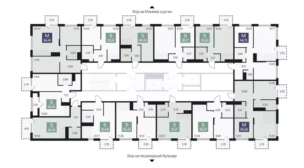 1-к кв. Волгоградская область, Волгоград просп. Имени В.И. Ленина, 59Г ... - Фото 2