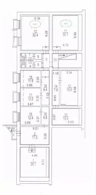 Помещение свободного назначения в Москва ул. Маршала Новикова, 15 (220 ... - Фото 1