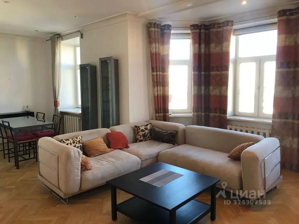 3-к кв. Москва Филипповский пер., 15/5 (98.3 м) - Фото 0