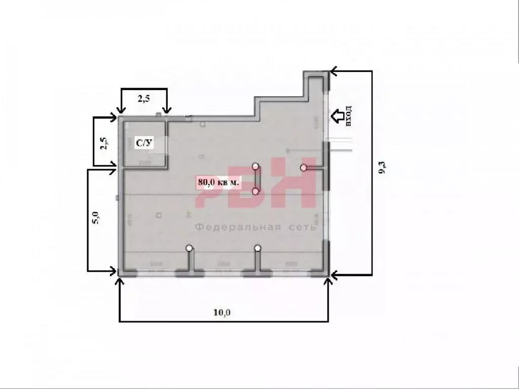 Помещение свободного назначения в Тюменская область, Тюмень ул. ... - Фото 2
