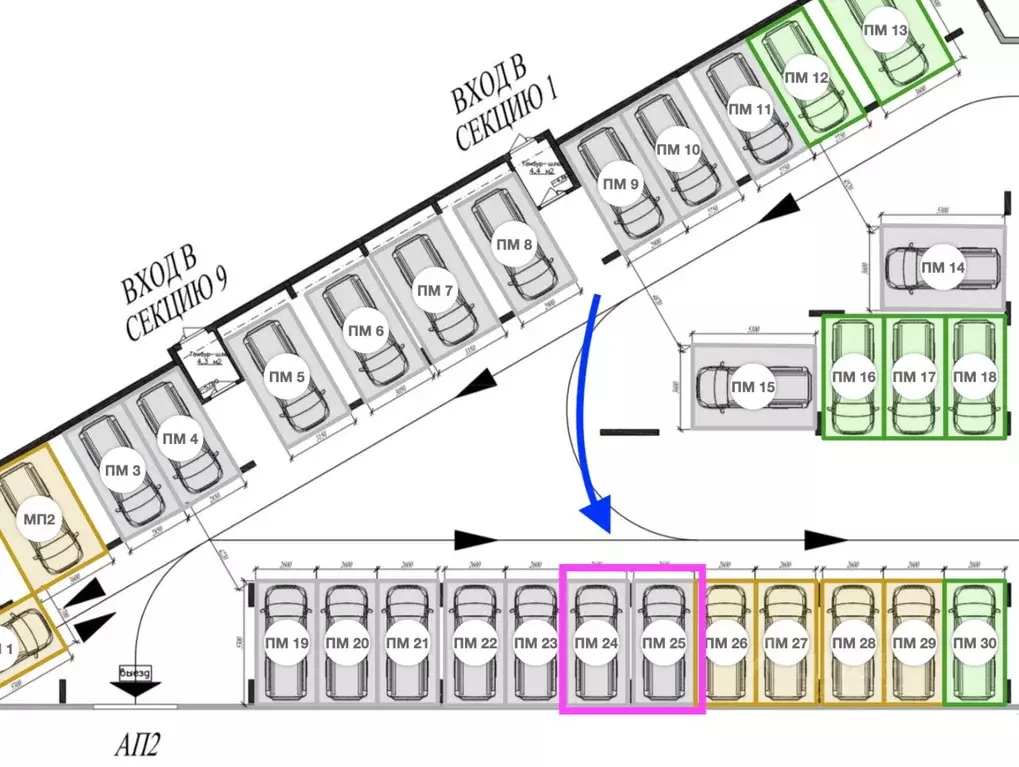 Гараж в Новосибирская область, Новосибирск ул. Победы, 55/1 (14 м) - Фото 1