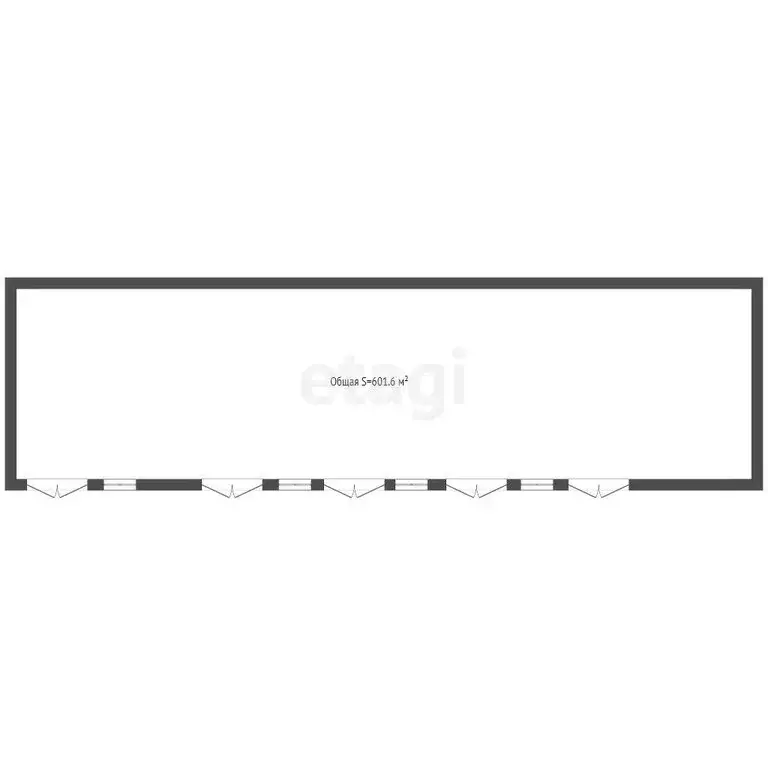 Производственное помещение (601.6 м) - Фото 1