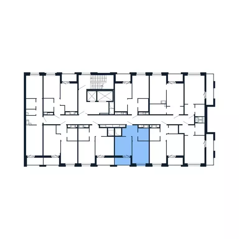 1-комнатная квартира: Новоселье, Центральная улица, 30к2 (29.1 м) - Фото 2